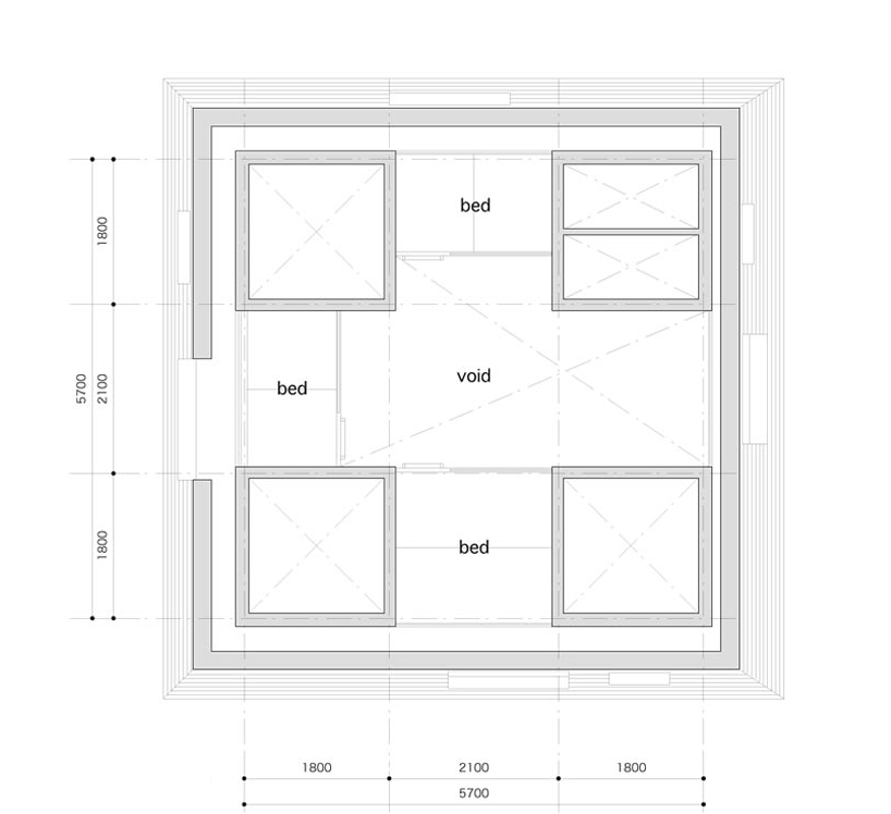 komada architects: HAT house, japan