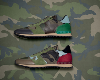 valentino teams with disappearing artist liu bolin for camouflage ...