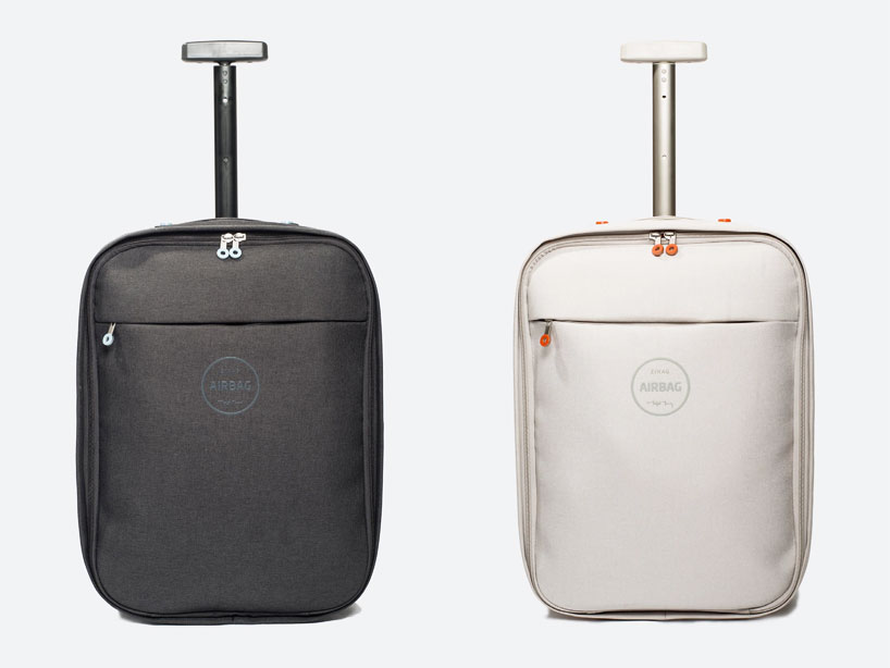 michael young airbag carry on luggage for zixag