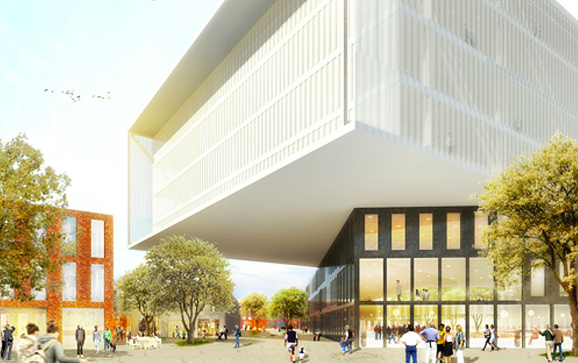 MVRDV wins urban renewal competition with the beam - 1