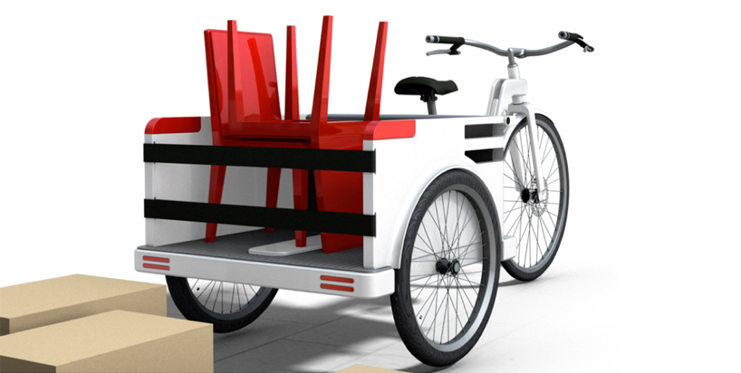 the tricycle by naco architecture the delivery tricycle by naco architecture - 2