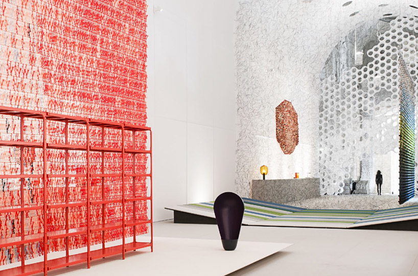 ronan and erwan bouroullec: momentane exhibition at les arts
