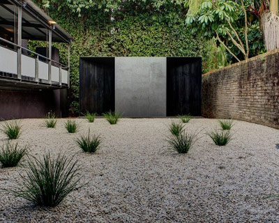 andrew burns architect: crescent house pavilion