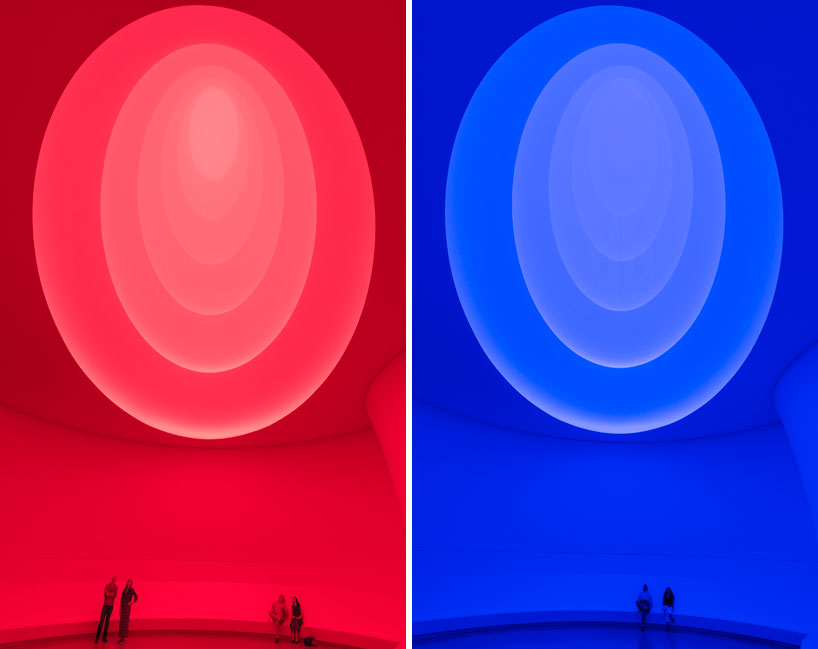 james turrell aten reign guggenheim museum new york designboom james turrell at the guggenheim new york