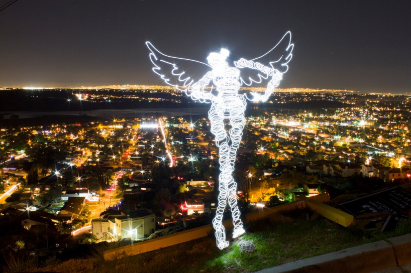 LED light paintings by darren pearson