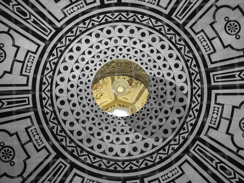 john pawson collaborates with swarovski on perspectives - the largest concave meniscus crystal lens designboom