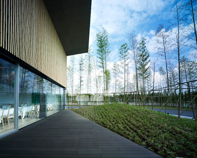 kengo kuma transforms brownfield into garden terrace miyaki