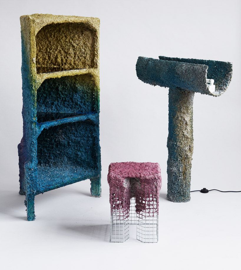 James Shaw Creates Furniture Using Spray Guns