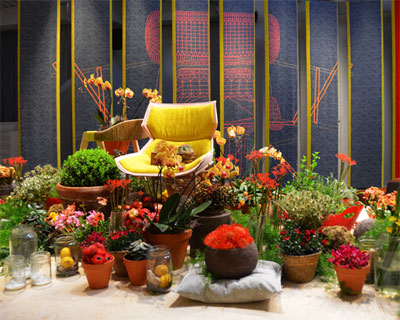the revolving room by patricia urquiola for kvadrat + moroso