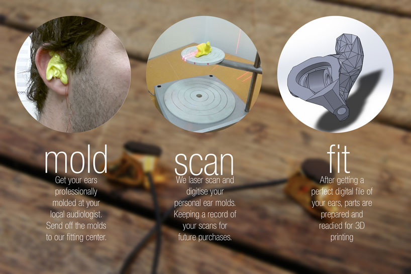 accord 3D printed earphones by julian goulding - 5