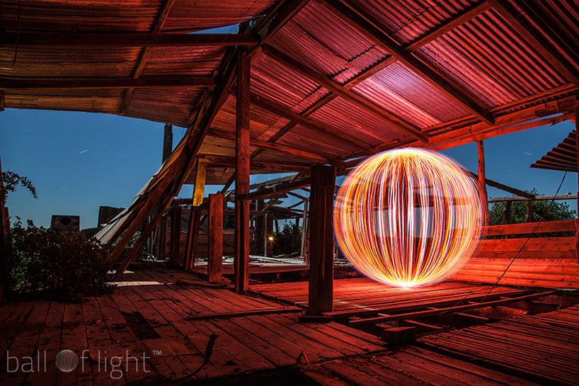 luminous aerial spheres ball of light by denis smith