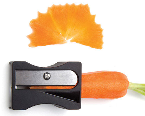 designboom shop: karoto peeler + sharpener by avichai tadmor