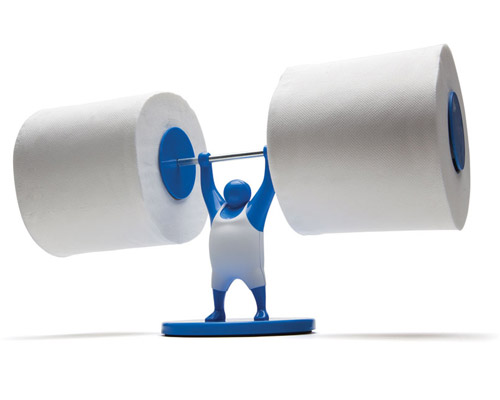 mr. T roll holder by sooda-e at designboom shop