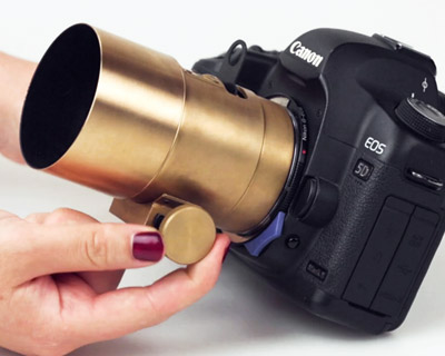 lomography's 19th century petzval lens for DSLRs