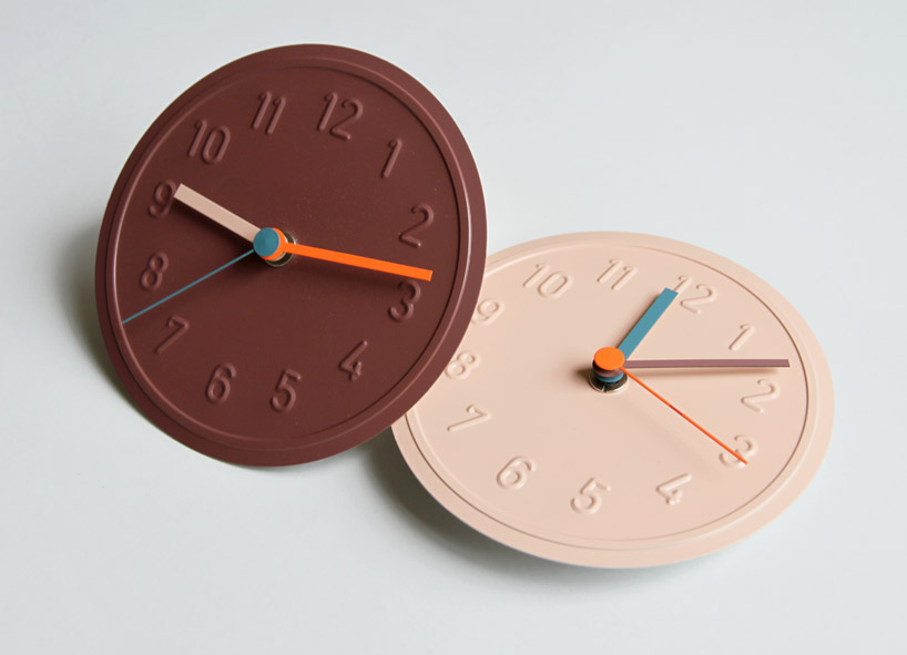  richard lampert alu alu wall clock
