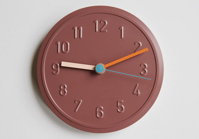  richard lampert alu alu wall clock