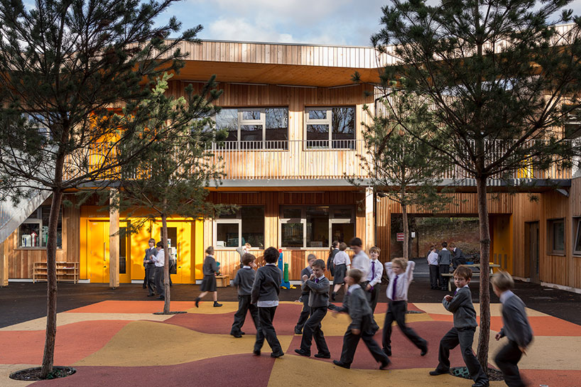 ritblat_01 hawkins\brown add the ritblat building to the hilden grange prep school - 3