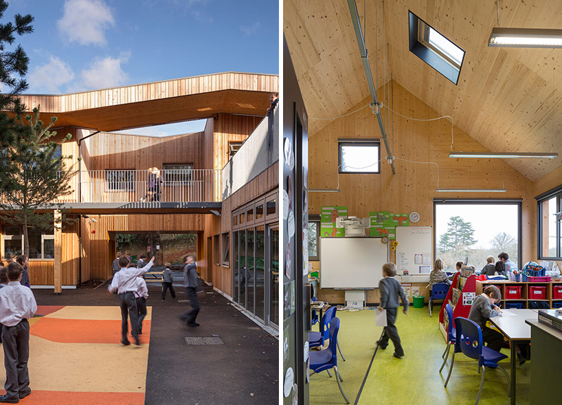 ritblat_01 hawkins\brown add the ritblat building to the hilden grange prep school - 4