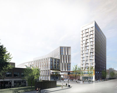studio gang: residence hall + dining for university of chicago