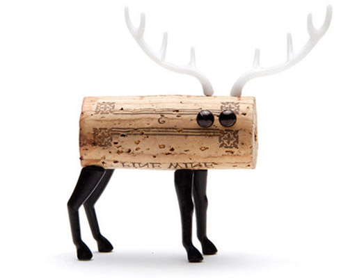 designboom shop: DIY cork stopper animals