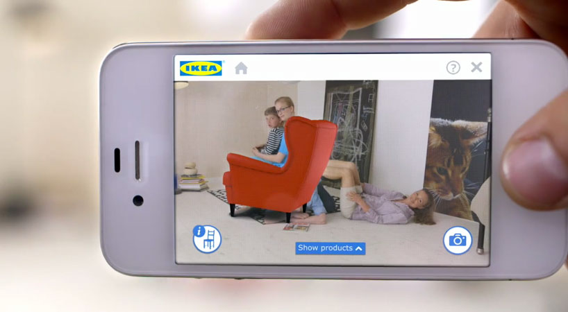 place IKEA furniture in your home  with augmented reality app 