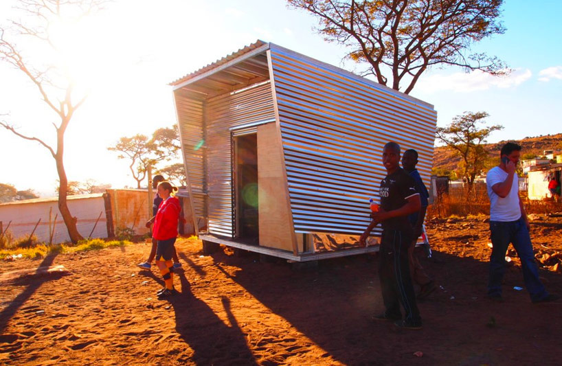 pre fab mamelodi pod provides off the grid housing in africa