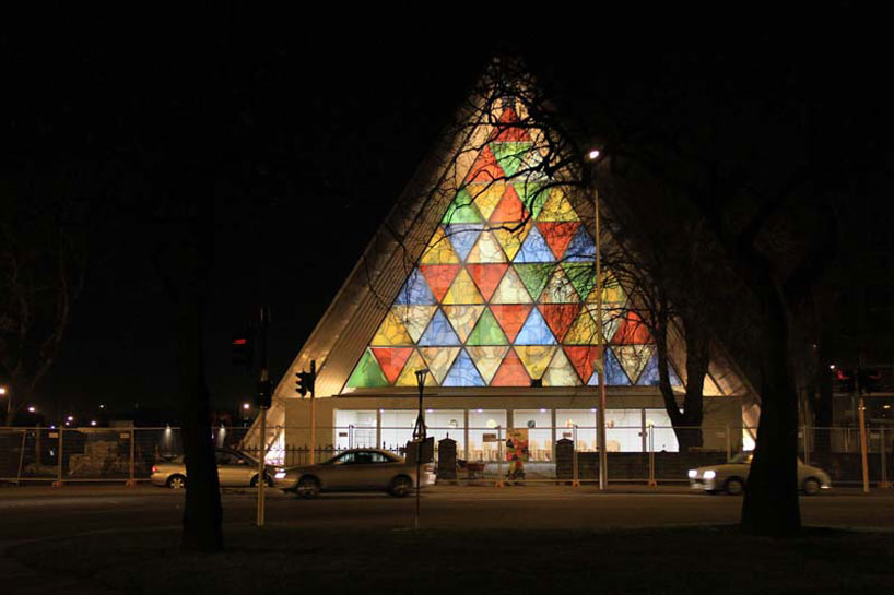 shigeru ban cardboard cathedral in christchurch opens to the public - 7