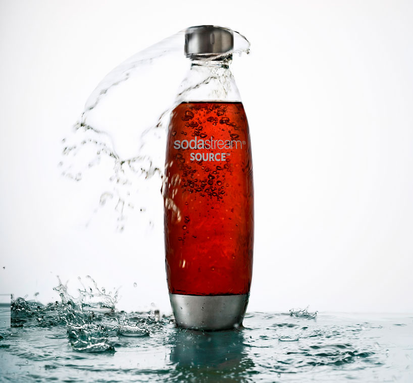 sodastream source bottle redesign by yves behar