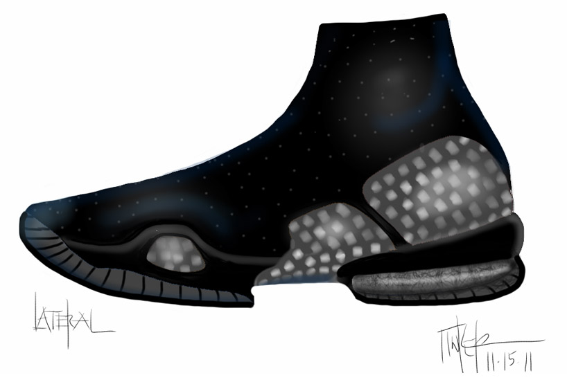 tinker hatfield drawings