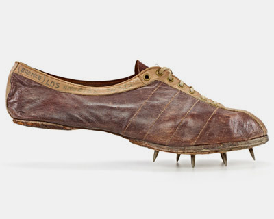 adi dassler's first track and field shoes
