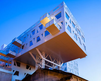 stoeperiet complex cantilevers above 19th century iron foundry