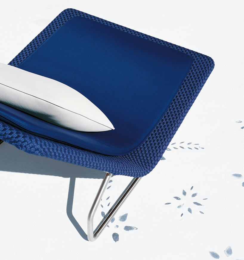 paola lenti sand outdoor furniture series at monaco yacht show