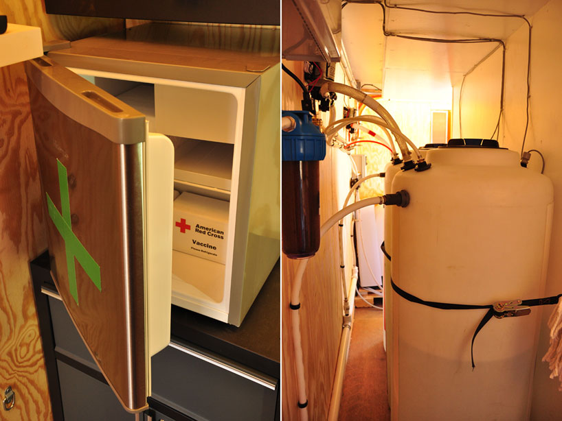 cocacola EKOCENTER water purifying shipping container unit