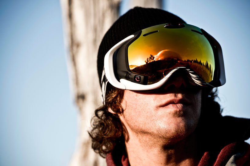 heads up display ski goggles