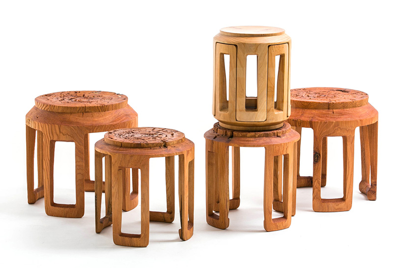 Bamboo Furniture By Taiwanese Studio, Round Top Antiques And Design Center Taiwan