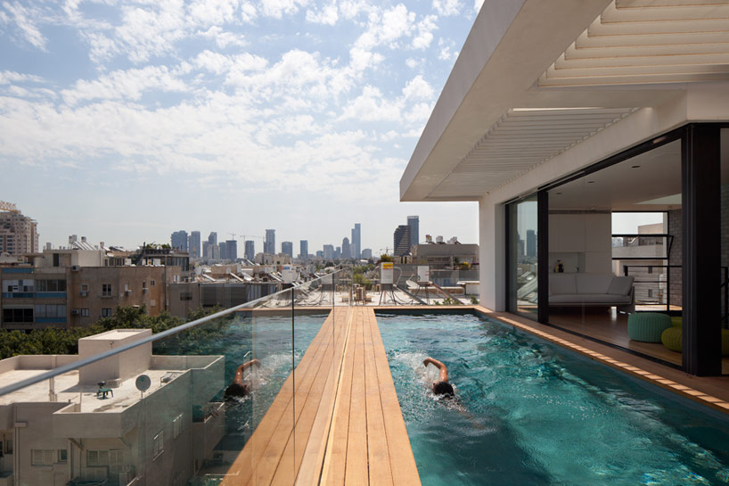 pitsou kedem defines tel aviv town house  1 with rooftop  pool 