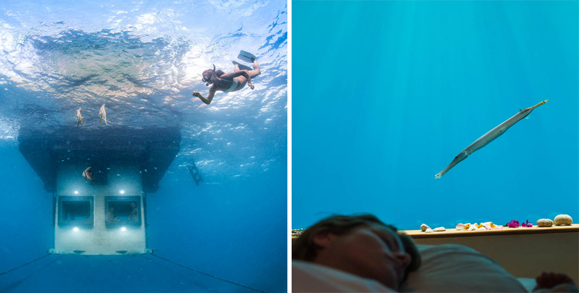 the manta resort underwater hotel room opens in africa