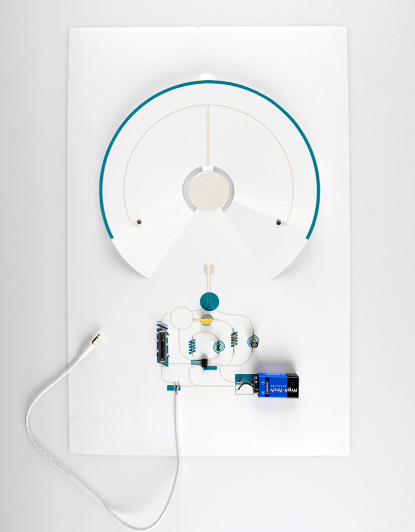 conductive electronic paper speakers by coralie gourguechon - 4