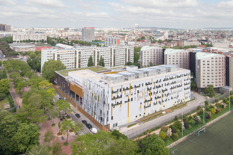 gaelle peneau architectes associes clignancourt centre designboom gaelle peneau architectes redevelops clignancourt centre - 1