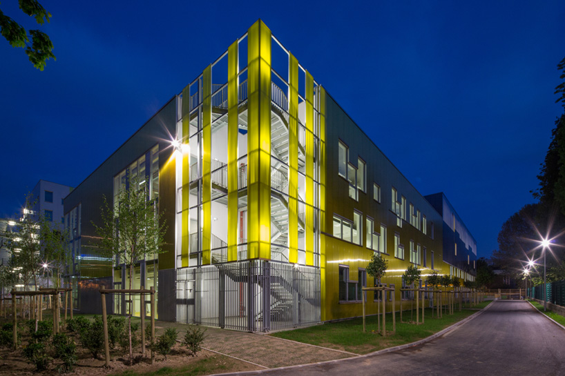 gaelle peneau architectes associes clignancourt centre designboom gaelle peneau architectes redevelops clignancourt centre - 9