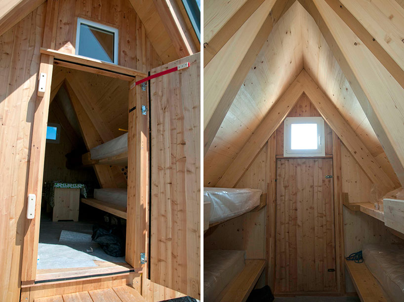 Cabin on Foronon Buinz in the Julian Alps by Giovanni Pesamosca - Humble Homes