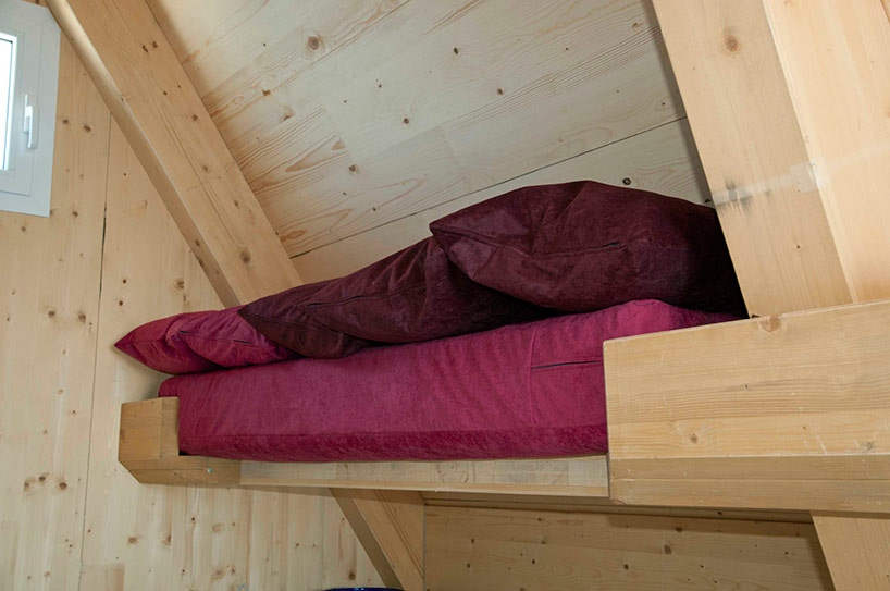 Cabin on Foronon Buinz in the Julian Alps by Giovanni Pesamosca - Humble Homes