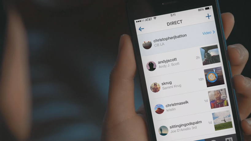 Instagram releases instagram direct messaging service