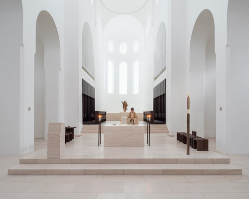 john pawson sensitively restores st. moritz church in germany