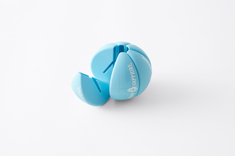 nendo lime pocket bombay sapphire designboom lime pocket by nendo for bombay sapphire - 2