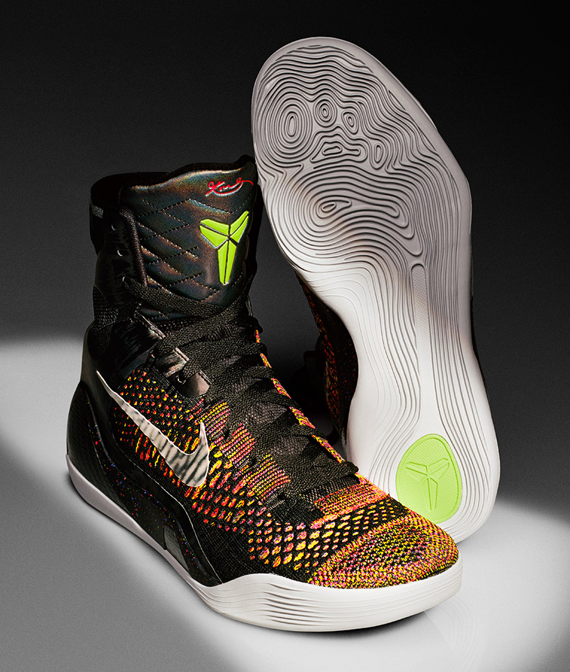 KOBE 9 elite flyknit high-top basketball shoe by NIKE