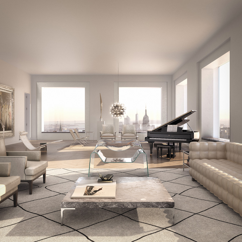 deborah berke on the interior design of 432 park avenue designboom