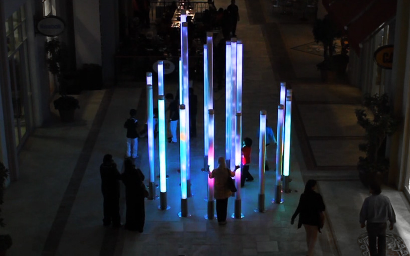 aviary glass sound grove in dubai tweets when touched 