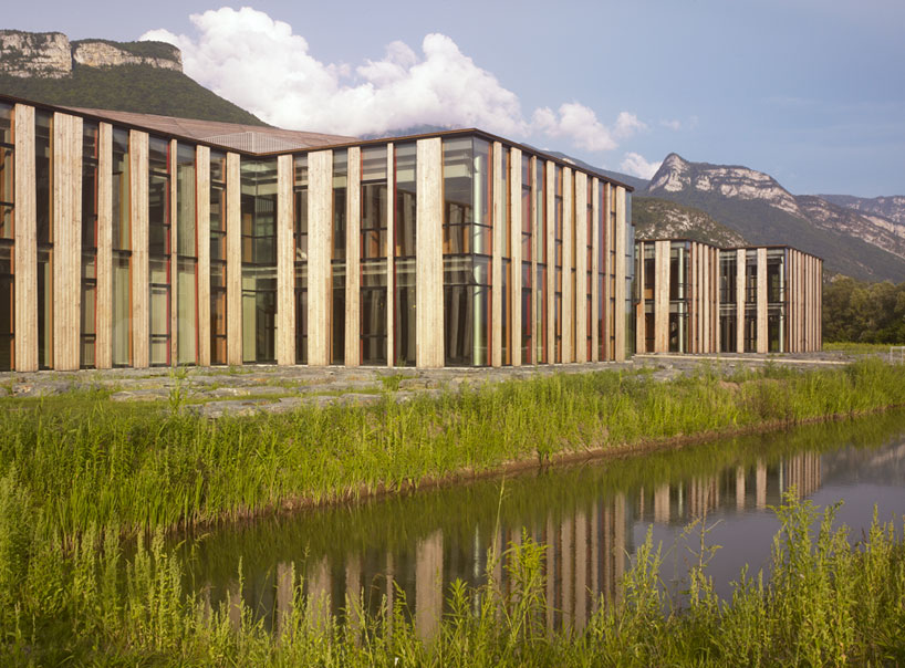 herault arnod architectes rossignol global headquarters designboom