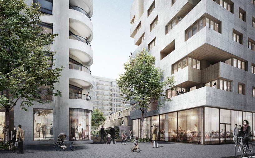 herzog & de meuron develops lyon confluence masterplan designboom